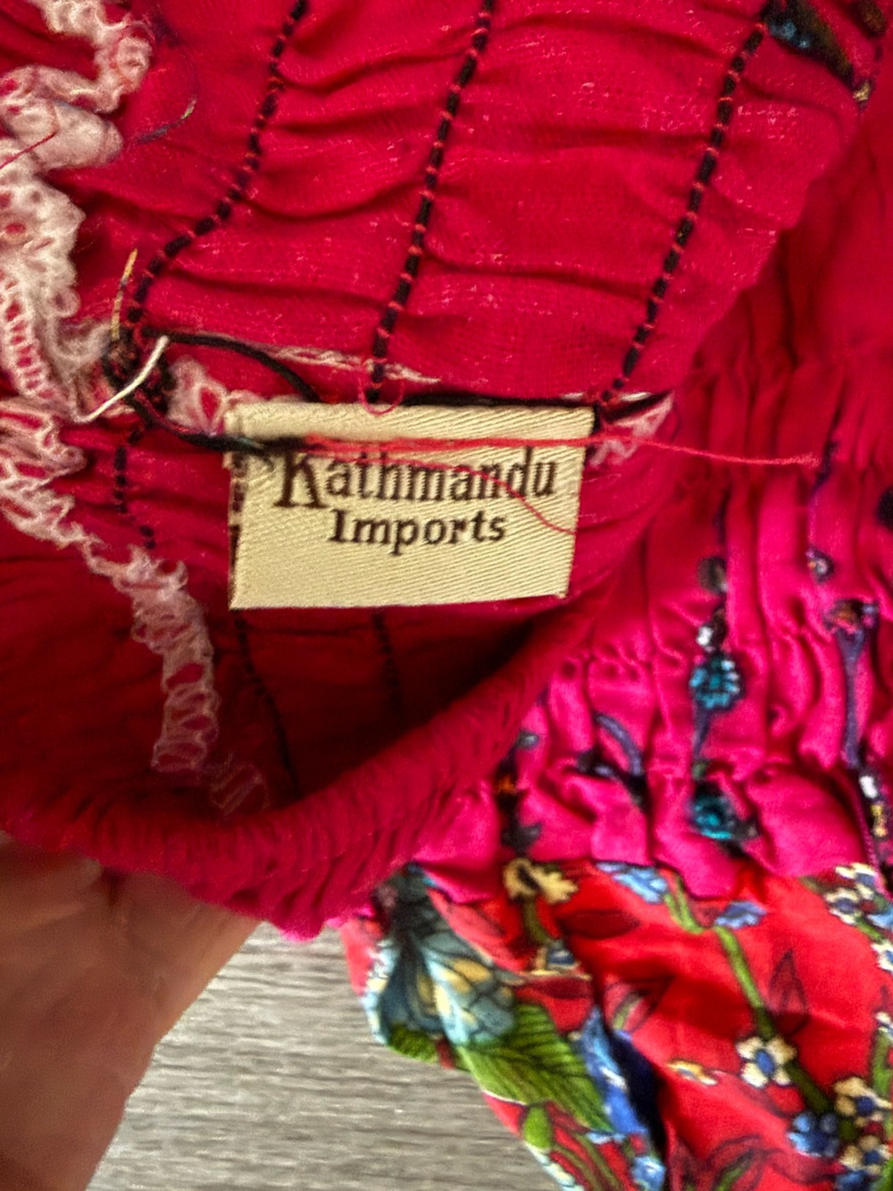 Kathmandu Multicolor Floral Palazzo Pants NWOT - Picture 5 of 6